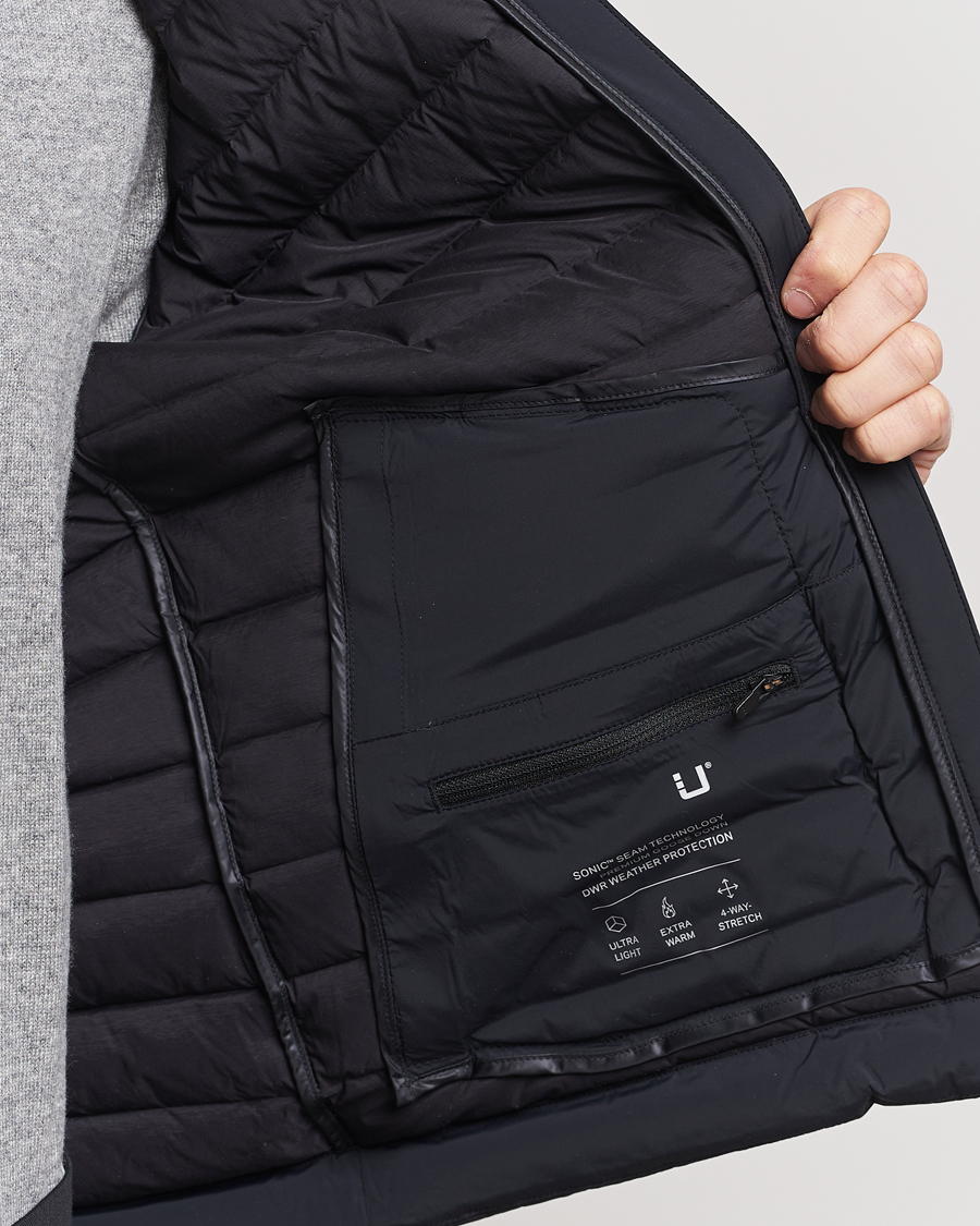 Herre | Jakker | UBR | Super Sonic Savile Wool Hybrid Jacket Black Wool