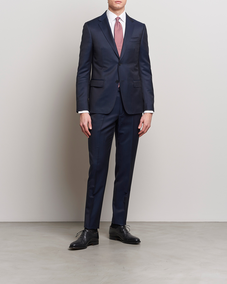 Herre | Todelte dresser | Zegna | Tailored Wool Suit Navy