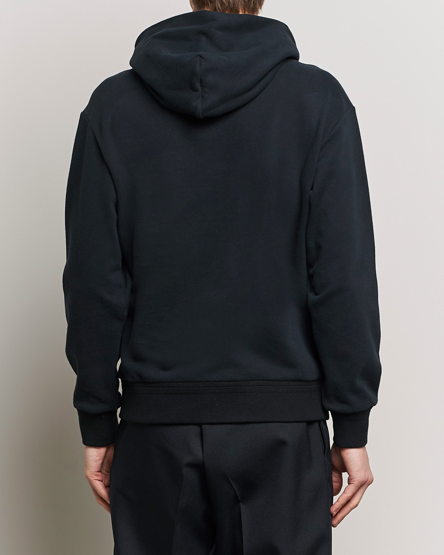 Herre | Gensere | Zegna | Cotton/Cashmere Hoodie Black