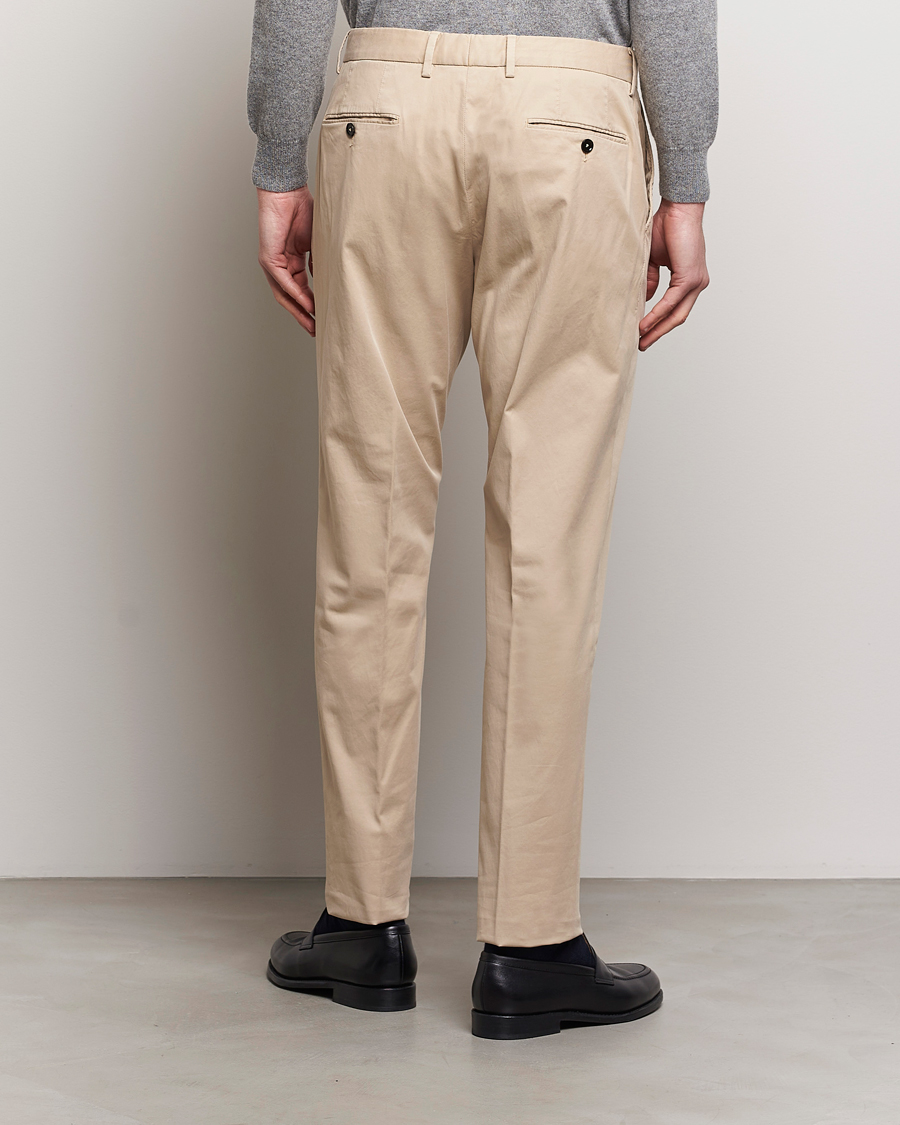 Herre | Bukser | Zegna | Premium Cotton Chinos Beige