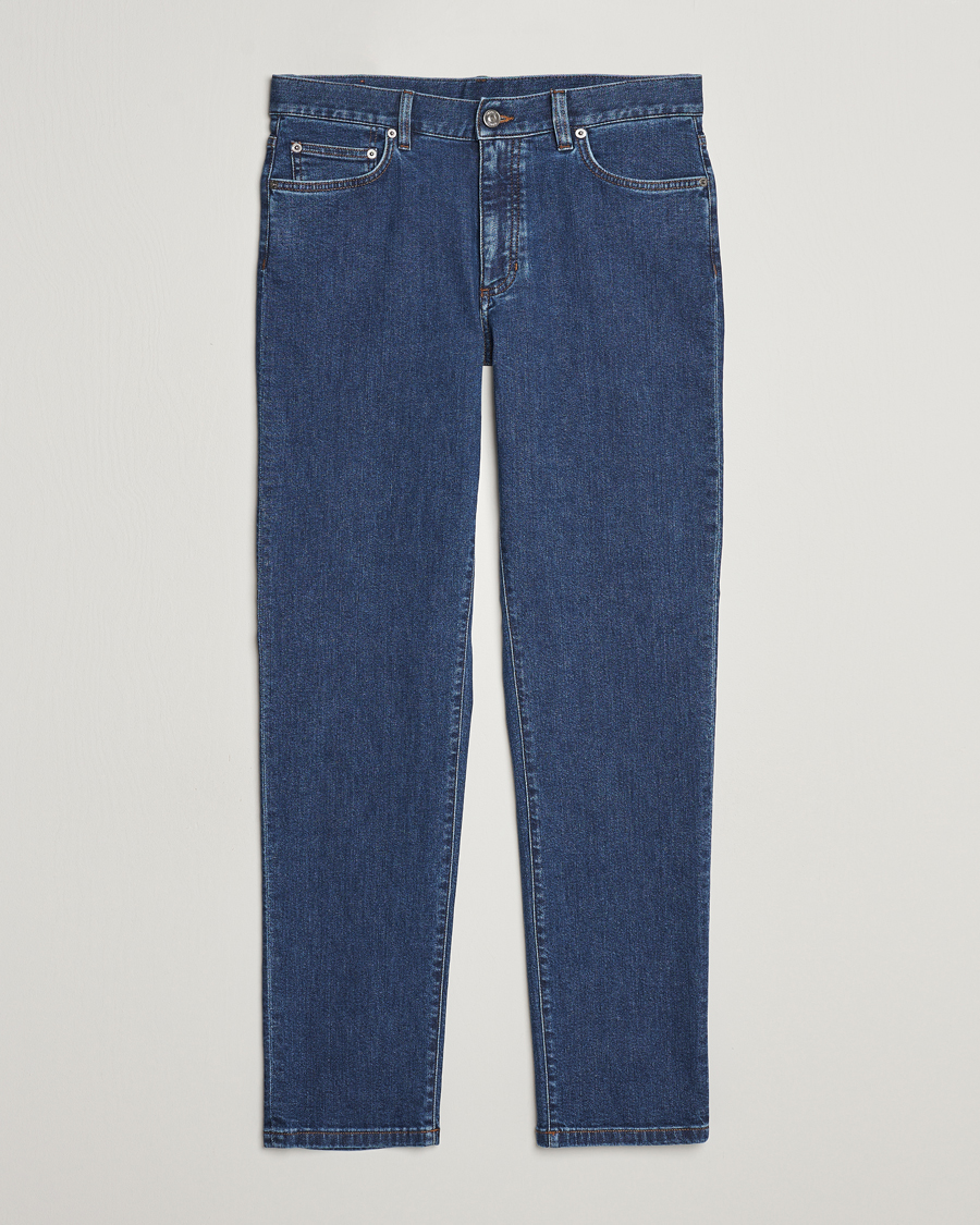 Herre | Jeans | Zegna | Slim Fit 5-Pocket Jeans Stone Wash