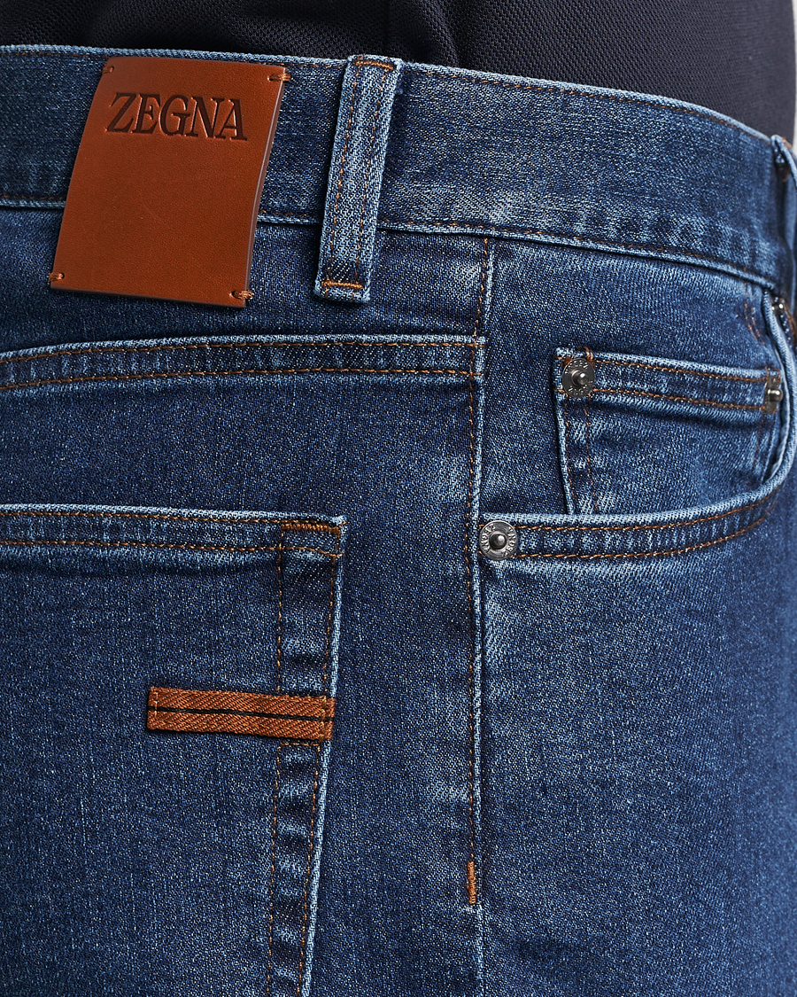 Herre | Jeans | Zegna | Slim Fit 5-Pocket Jeans Stone Wash