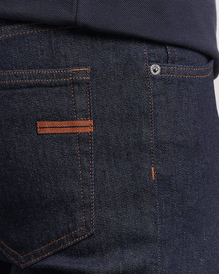 Herre | Jeans | Zegna | Slim Fit 5-Pocket Jeans Dark Indigo