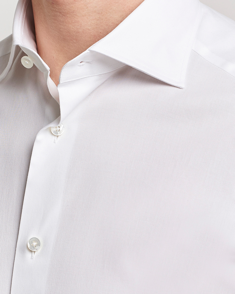 Herre | Skjorter | Zegna | Slim Fit Dress Shirt White