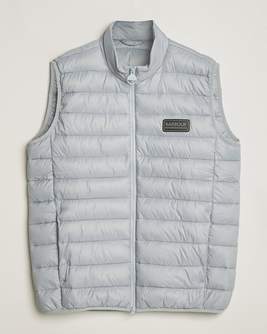 Herre | Jakker | Barbour International | Tourer Reed Gilet Ultimate Grey