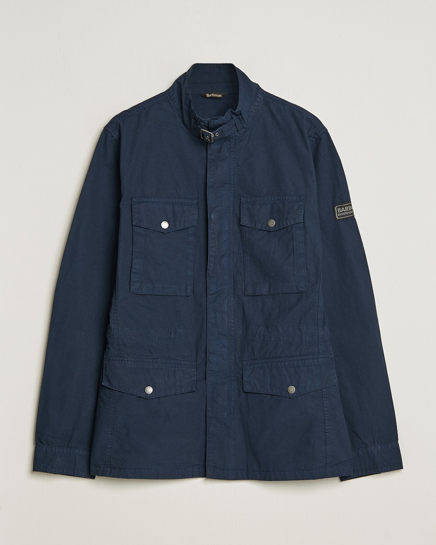 Herre | Jakker | Barbour International | Tourer Chatfield Casual Jacket Workwear Navy
