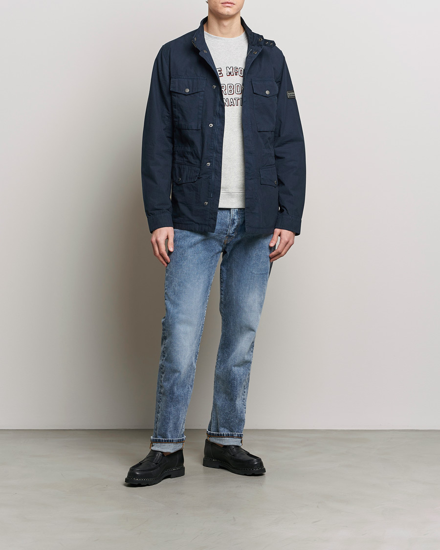 Herre | Jakker | Barbour International | Tourer Chatfield Casual Jacket Workwear Navy