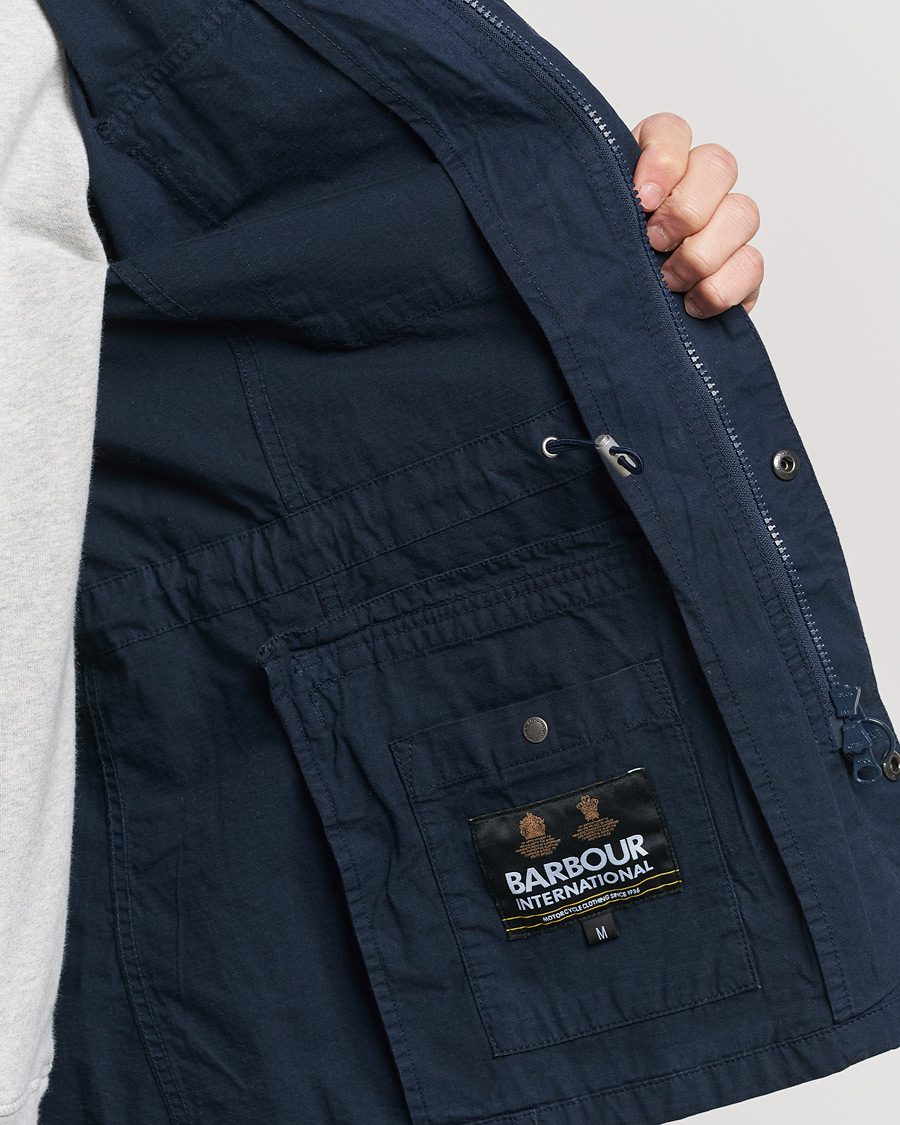 Herre | Jakker | Barbour International | Tourer Chatfield Casual Jacket Workwear Navy