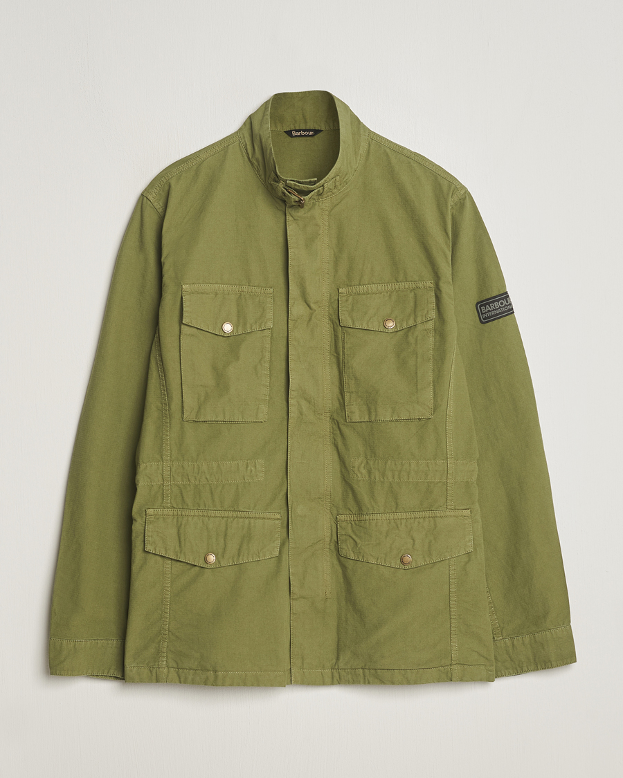 Herre | Jakker | Barbour International | Tourer Chatfield Casual Jacket Olive Branch