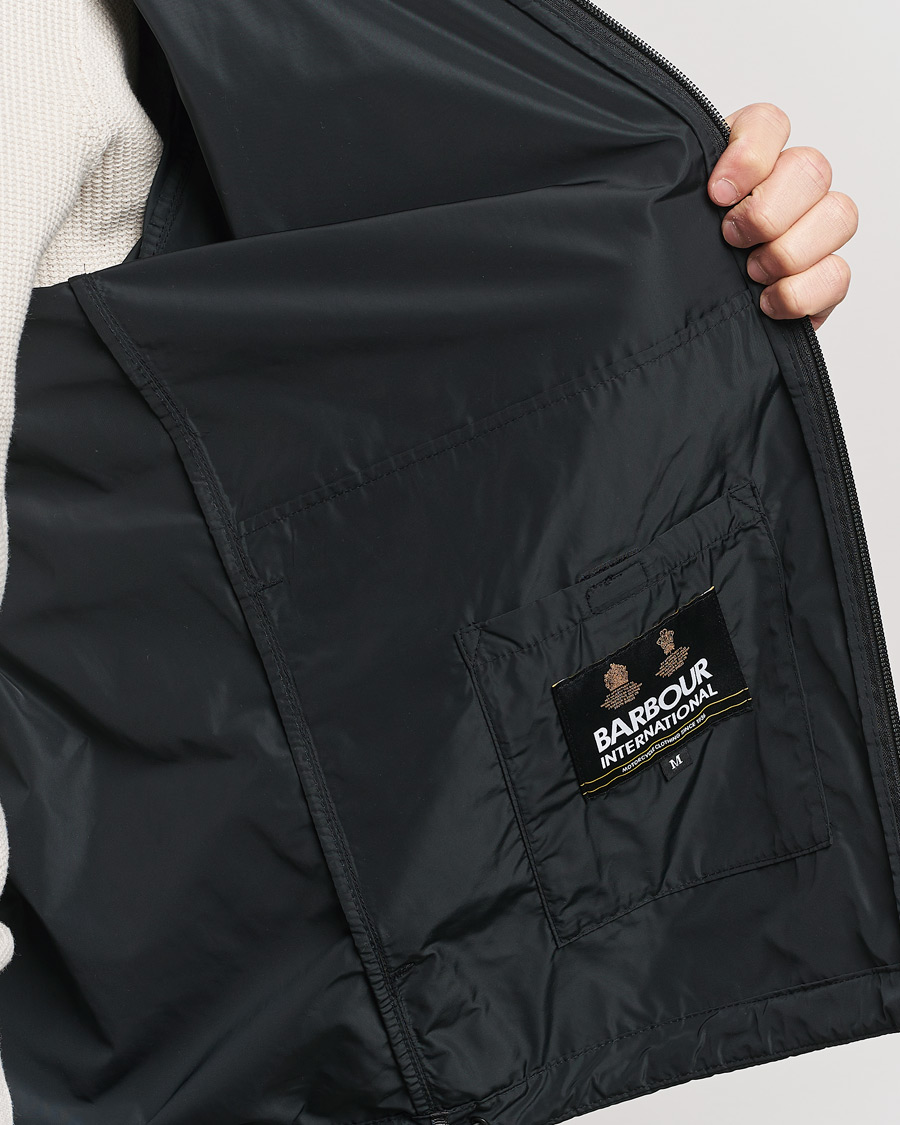 Herre | Jakker | Barbour International | Beckett Showerproof Jacket Black
