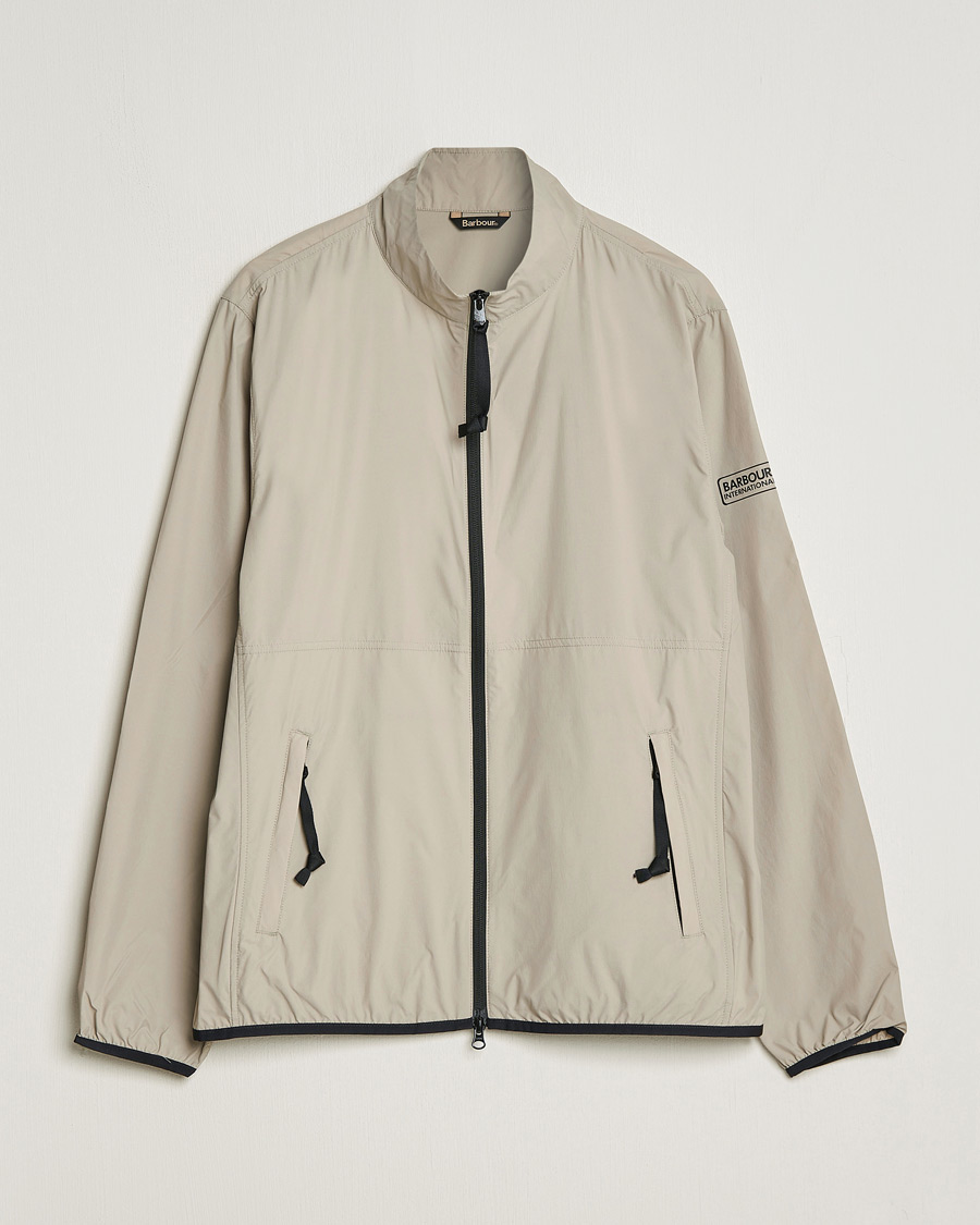 Herre | Jakker | Barbour International | Rail Lightweight Jacket Concrete
