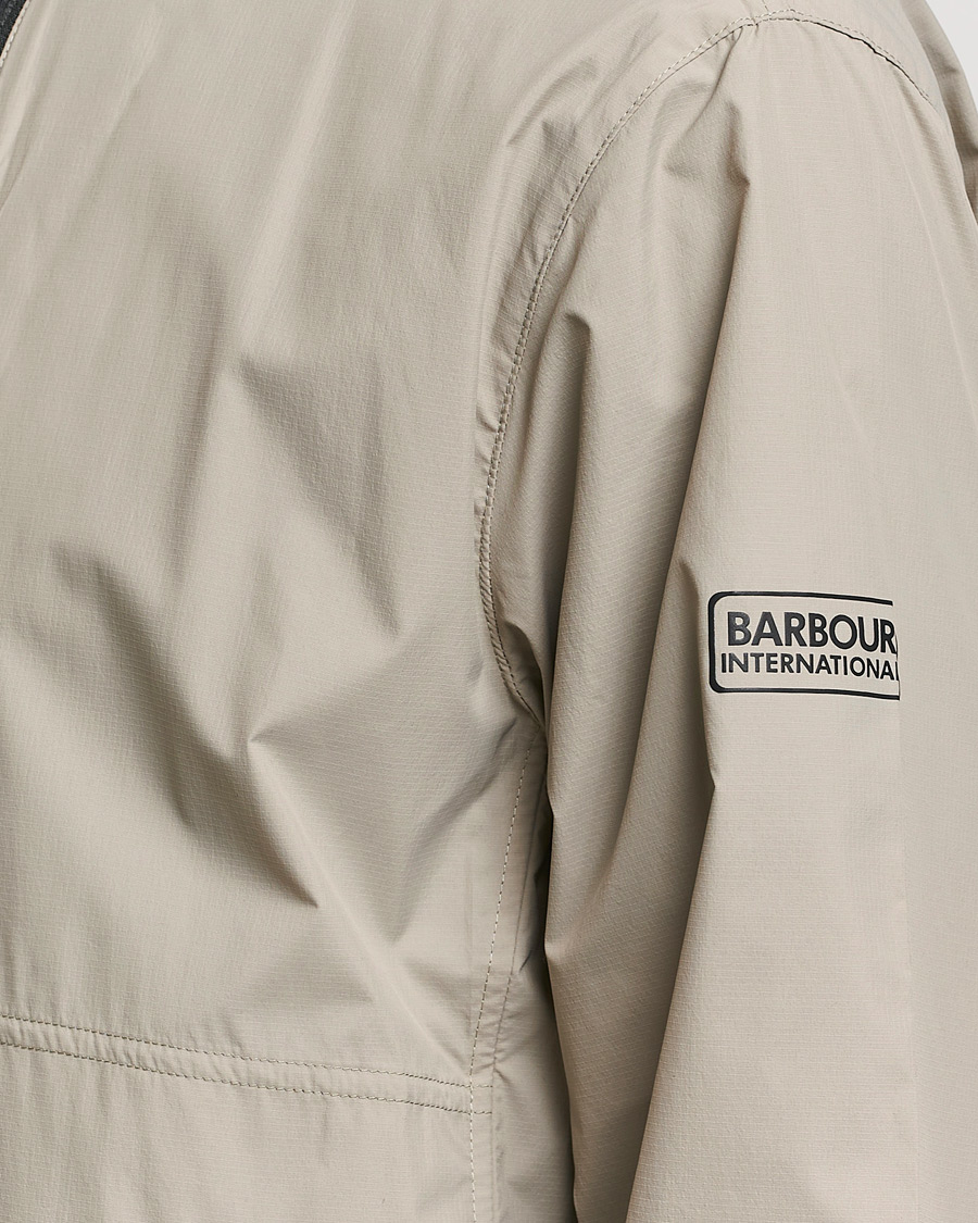 Herre | Jakker | Barbour International | Rail Lightweight Jacket Concrete