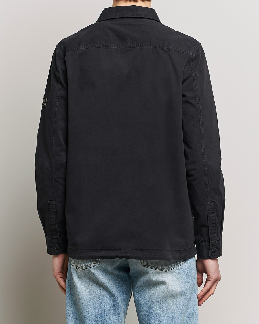 Herre | Skjorter | Barbour International | Adey Cotton Pocket Overshirt Black