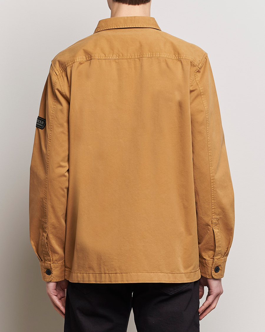 Herre | Skjorter | Barbour International | Adey Cotton Pocket Overshirt Desert
