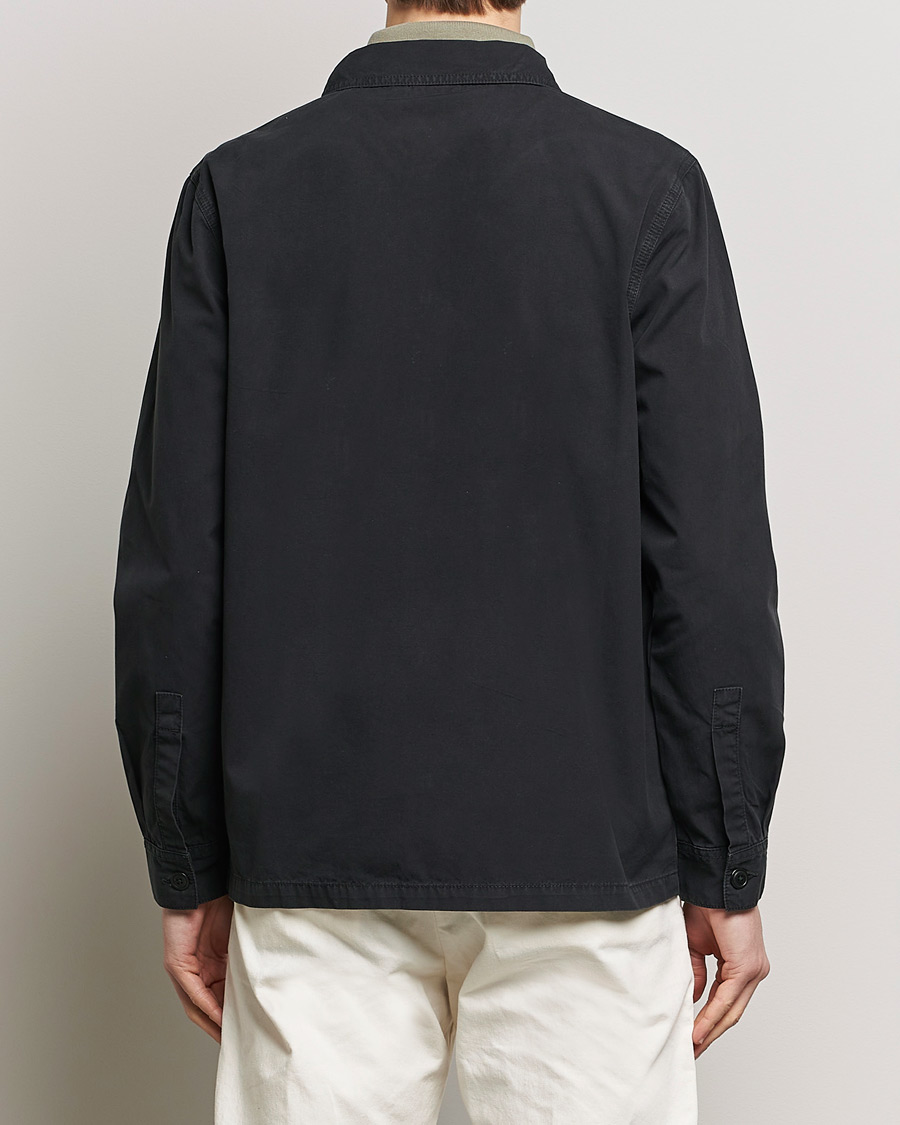 Herre | Skjorter | Barbour International | Jack Cotton Overshirt Black