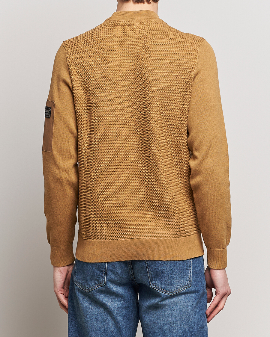 Herre | Gensere | Barbour International | Clayton Texture Crew Desert
