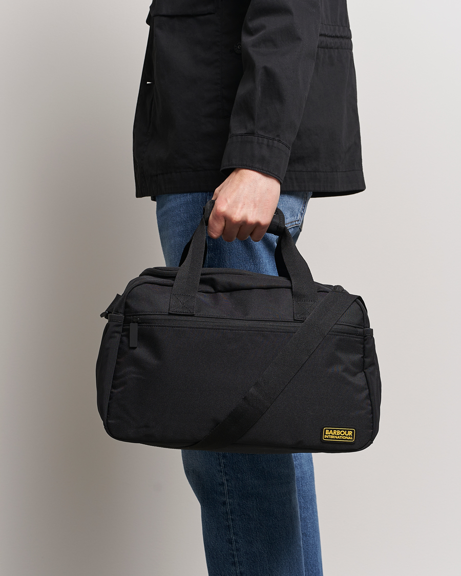 Herre | Avdelinger | Barbour International | Knockhill Flight Bag Black