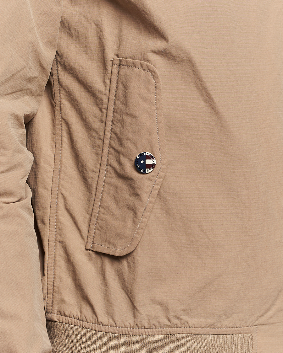 Herre | Jakker | Barbour International | Rectifier Harrington Steve McQueen Jacket Military Brown
