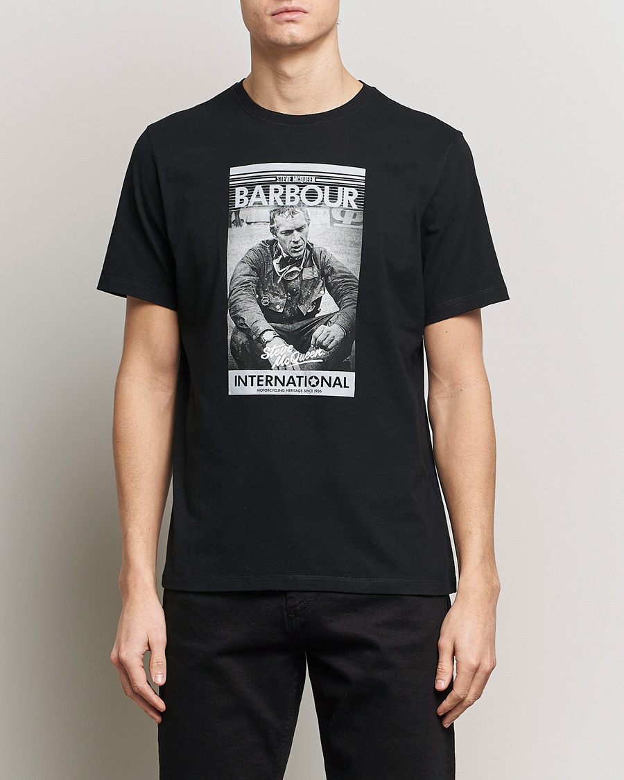 Herre | Avdelinger | Barbour International | Mount Steve McQueen T-Shirt Black