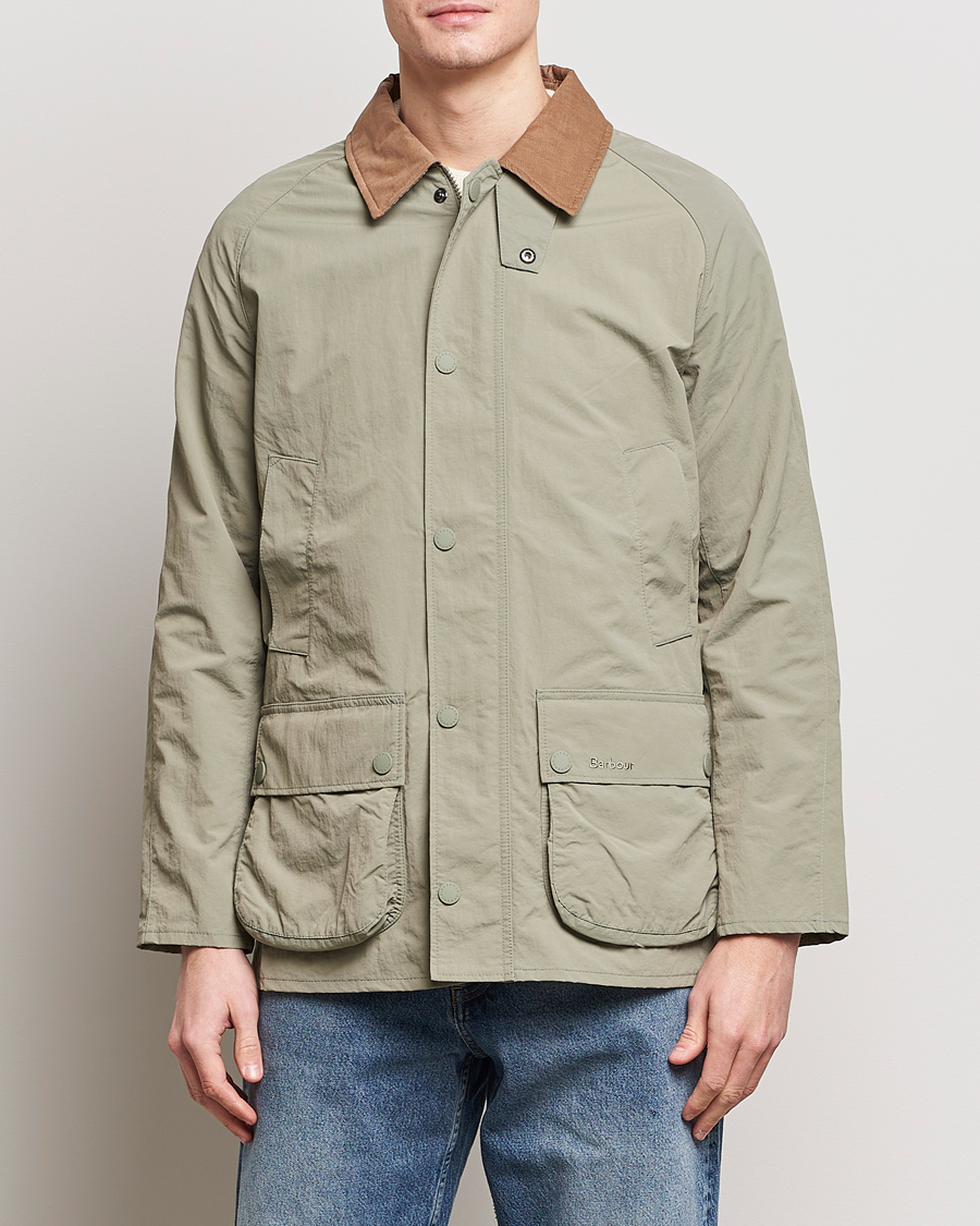 Herre | Best of British | Barbour Lifestyle | Ashby Showerproof Jacket Dusty Green