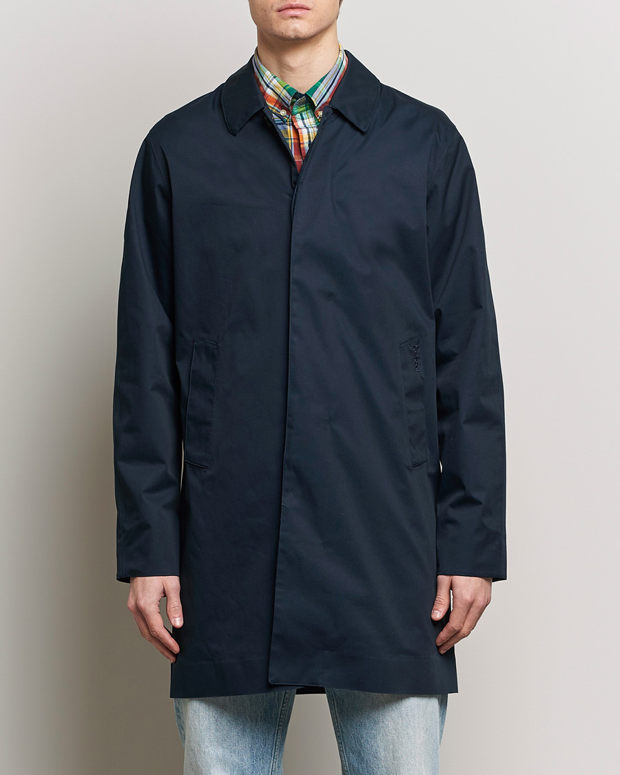 Herre | Vårjakker | Barbour Lifestyle | Rokig Waterproof Car Coat Navy