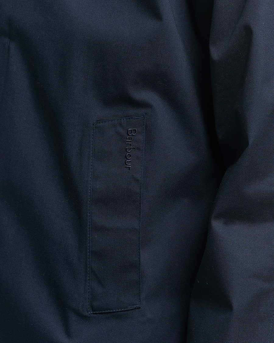 Herre | Jakker | Barbour Lifestyle | Rokig Waterproof Car Coat Navy
