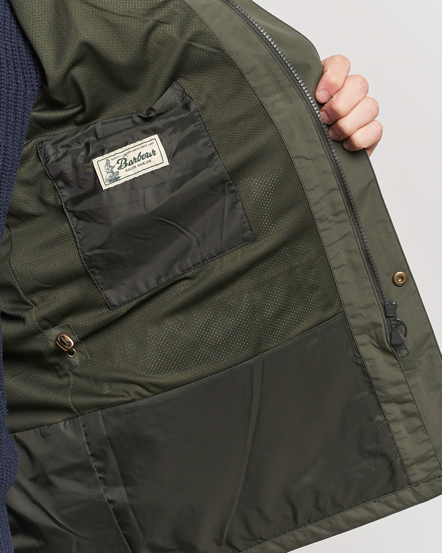 Herre | Jakker | Barbour Lifestyle | Summer Brockstone Waterproof Jacket Olive