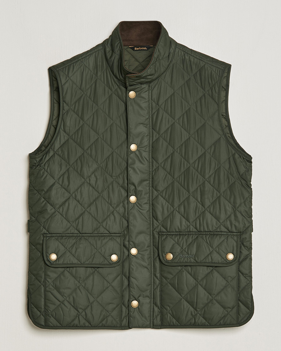 Herre | Vester | Barbour Lifestyle | New Lowerdale Quilted Gilet Sage Green