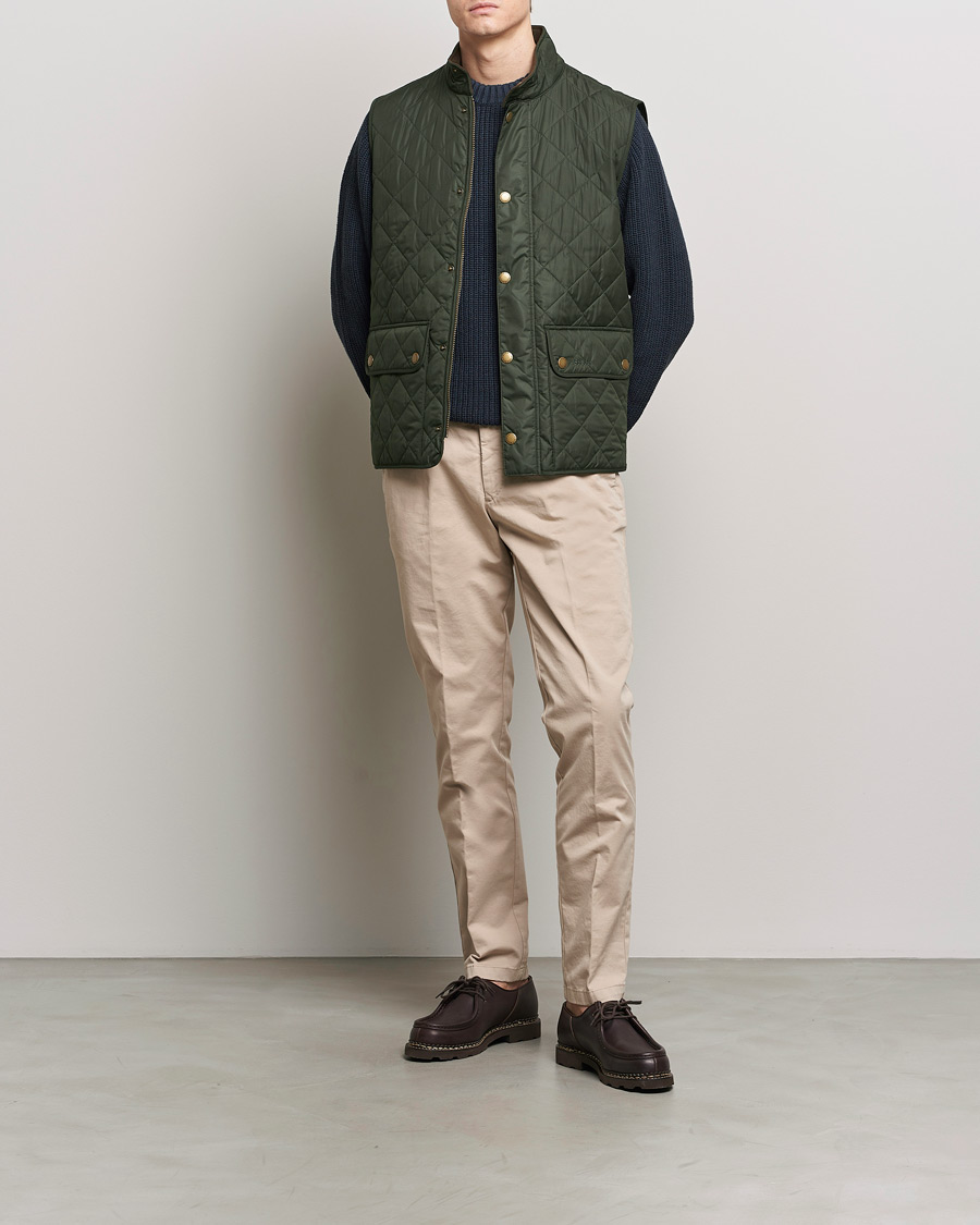 Herre | Vester | Barbour Lifestyle | New Lowerdale Quilted Gilet Sage Green