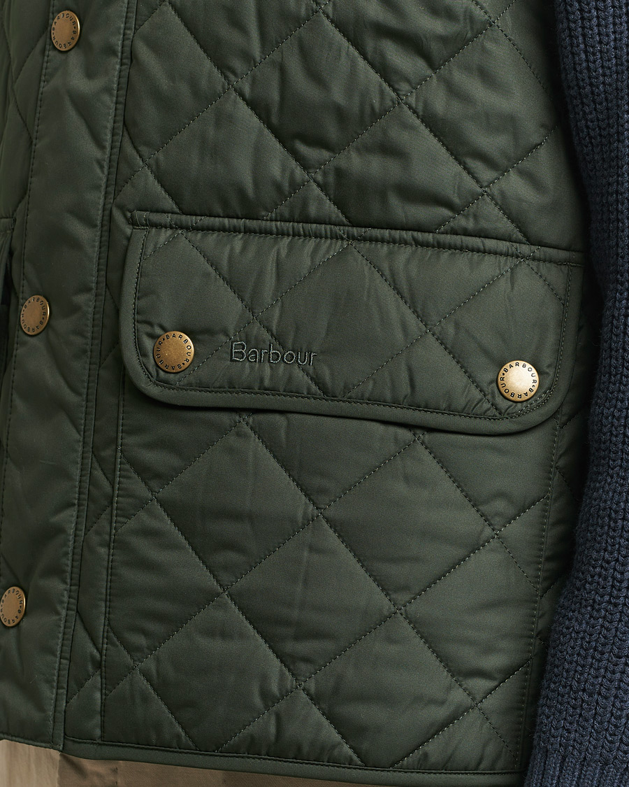 Herre | Jakker | Barbour Lifestyle | New Lowerdale Quilted Gilet Sage Green