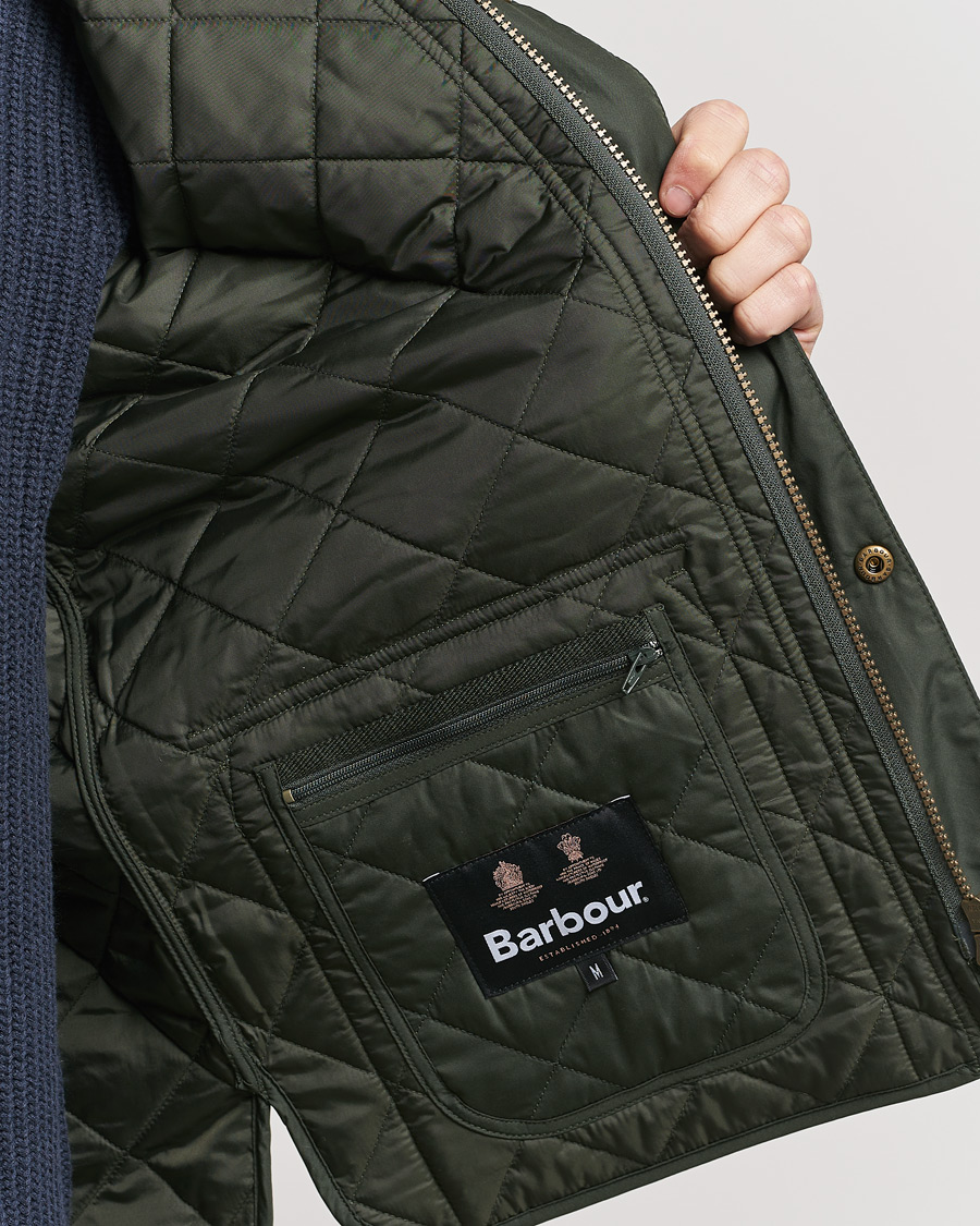 Herre | Jakker | Barbour Lifestyle | New Lowerdale Quilted Gilet Sage Green