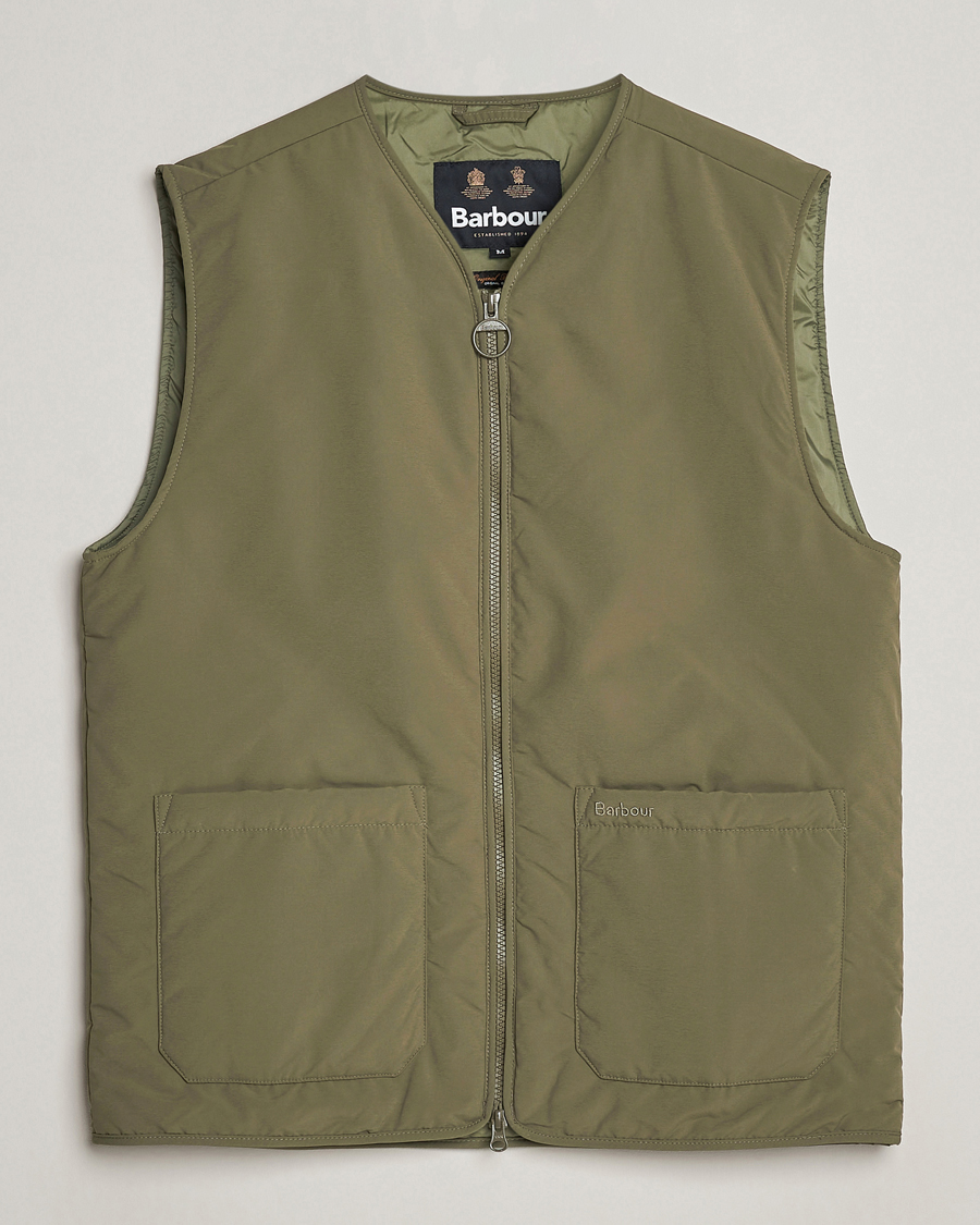 Herre | Jakker | Barbour Lifestyle | Harpen Gilet Pale Sage