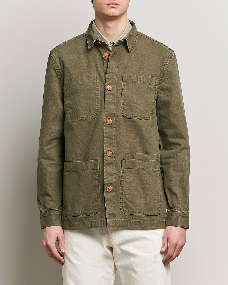 Herre |  | Barbour Lifestyle | Chesterwood Overshirt Pale Sage