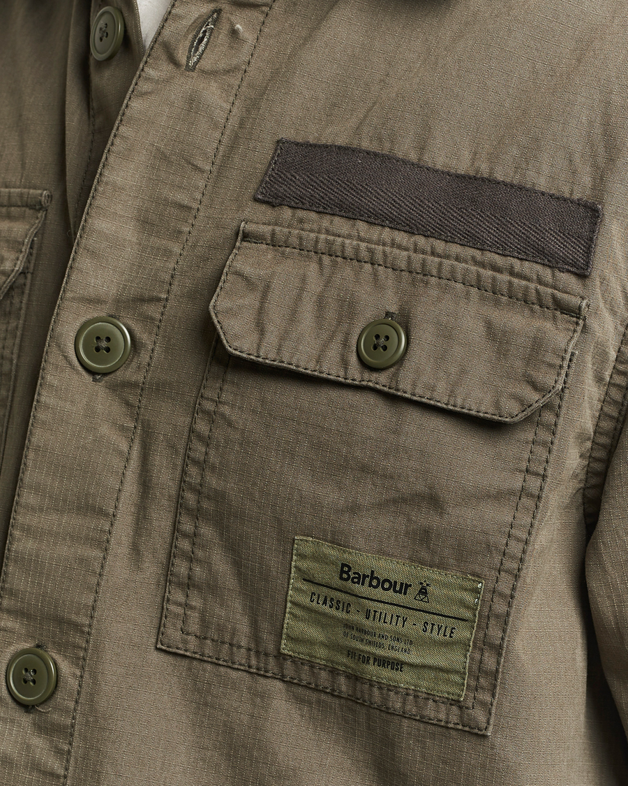 Herre | Skjorter | Barbour Lifestyle | Bidlam Overshirt Tarmac