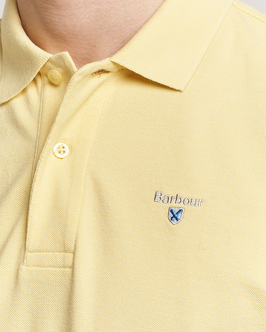 Herre | Pikéer | Barbour Lifestyle | Sports Polo Heritage Lemon
