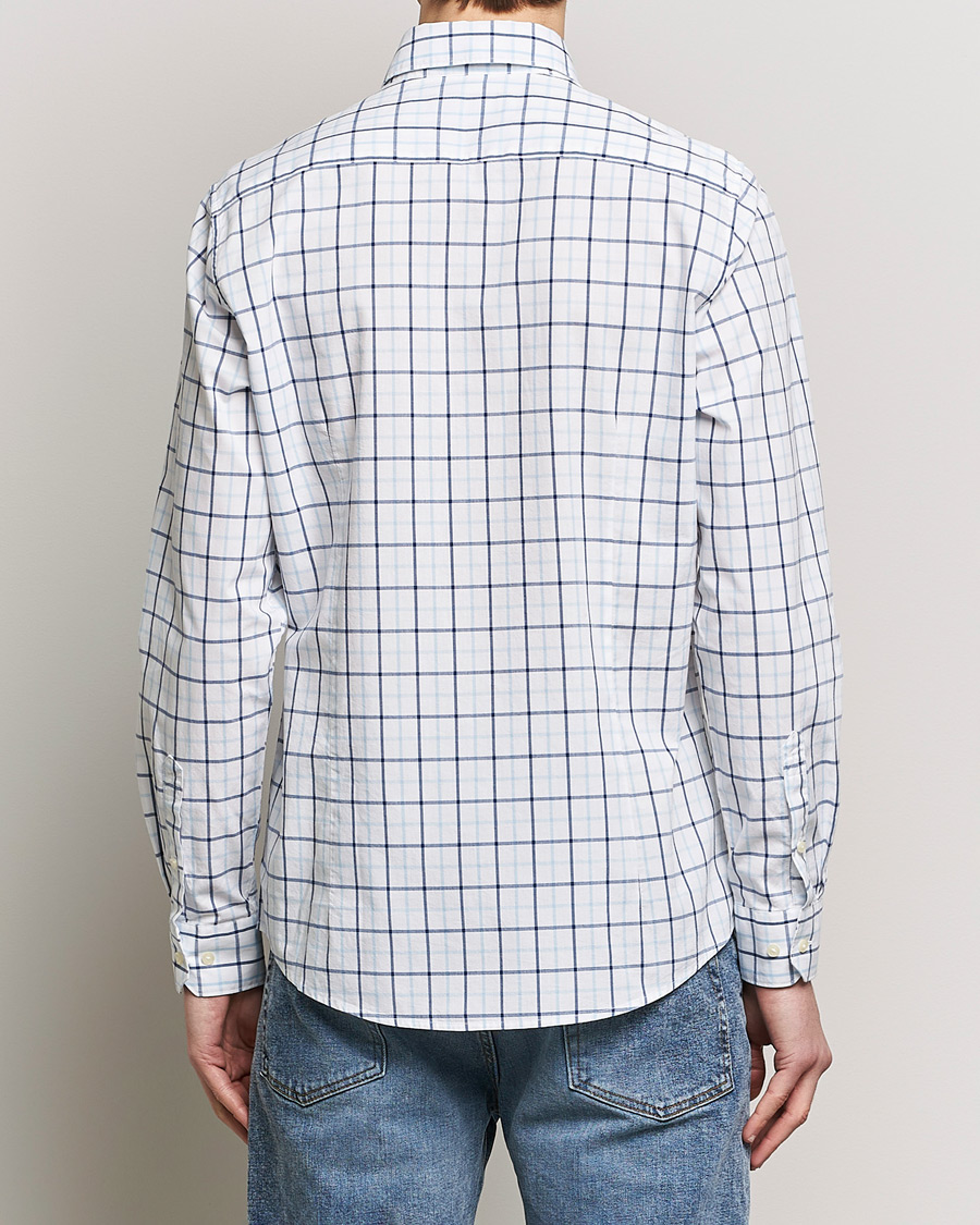 Herre | Skjorter | Barbour Lifestyle | Tailored Fit Bradwell Checked Shirt Blue
