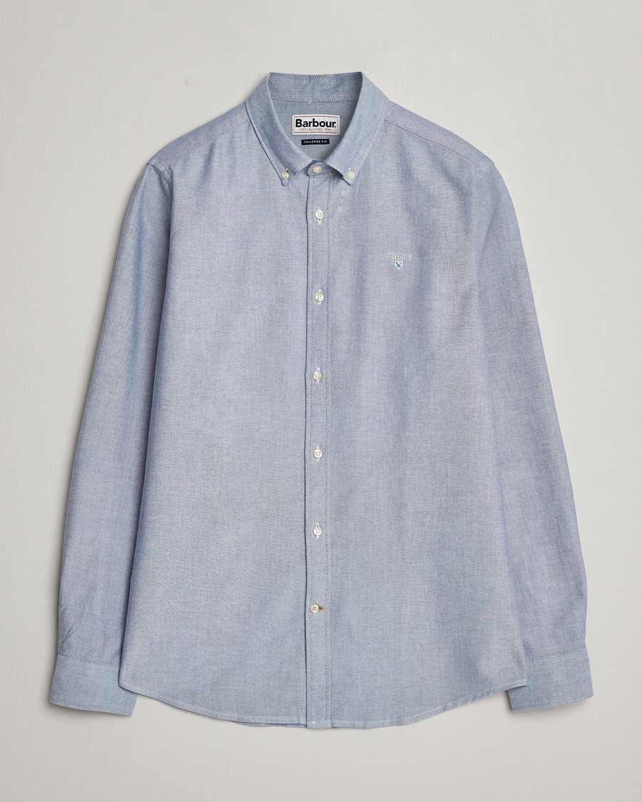 Herre | Skjorter | Barbour Lifestyle | Tailored Fit Oxtown Shirt Dark Denim
