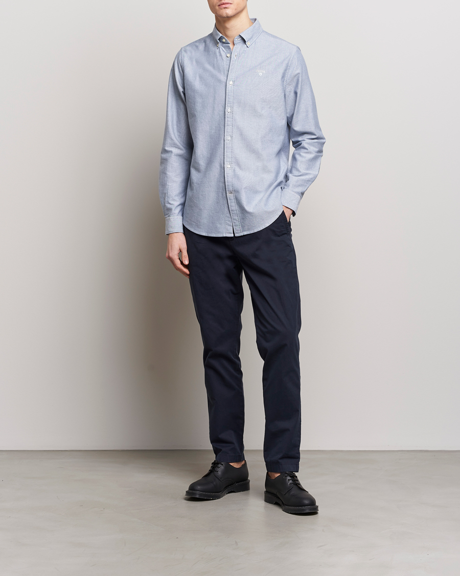 Herre | Skjorter | Barbour Lifestyle | Tailored Fit Oxtown Shirt Dark Denim