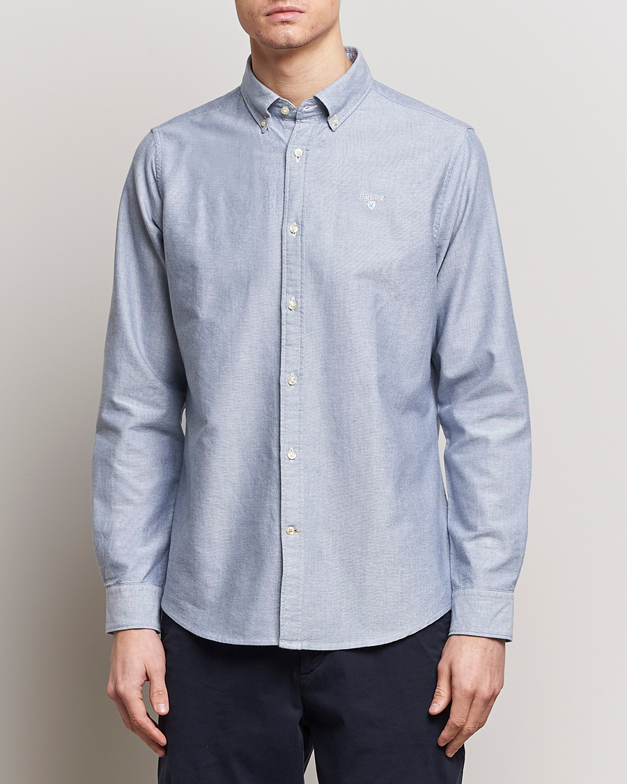 Herre | Casual | Barbour Lifestyle | Tailored Fit Oxtown Shirt Dark Denim