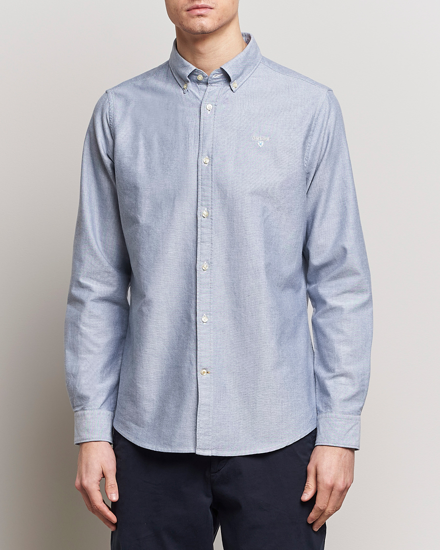 Herre | Nytt i butikken | Barbour Lifestyle | Tailored Fit Oxtown Shirt Dark Denim