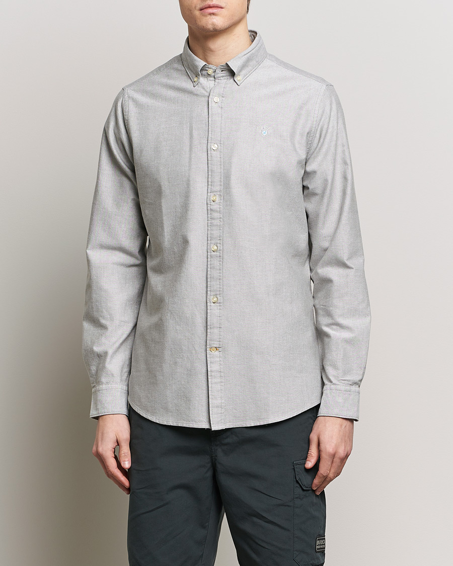 Herre |  | Barbour Lifestyle | Tailored Fit Oxtown Shirt Pale Sage