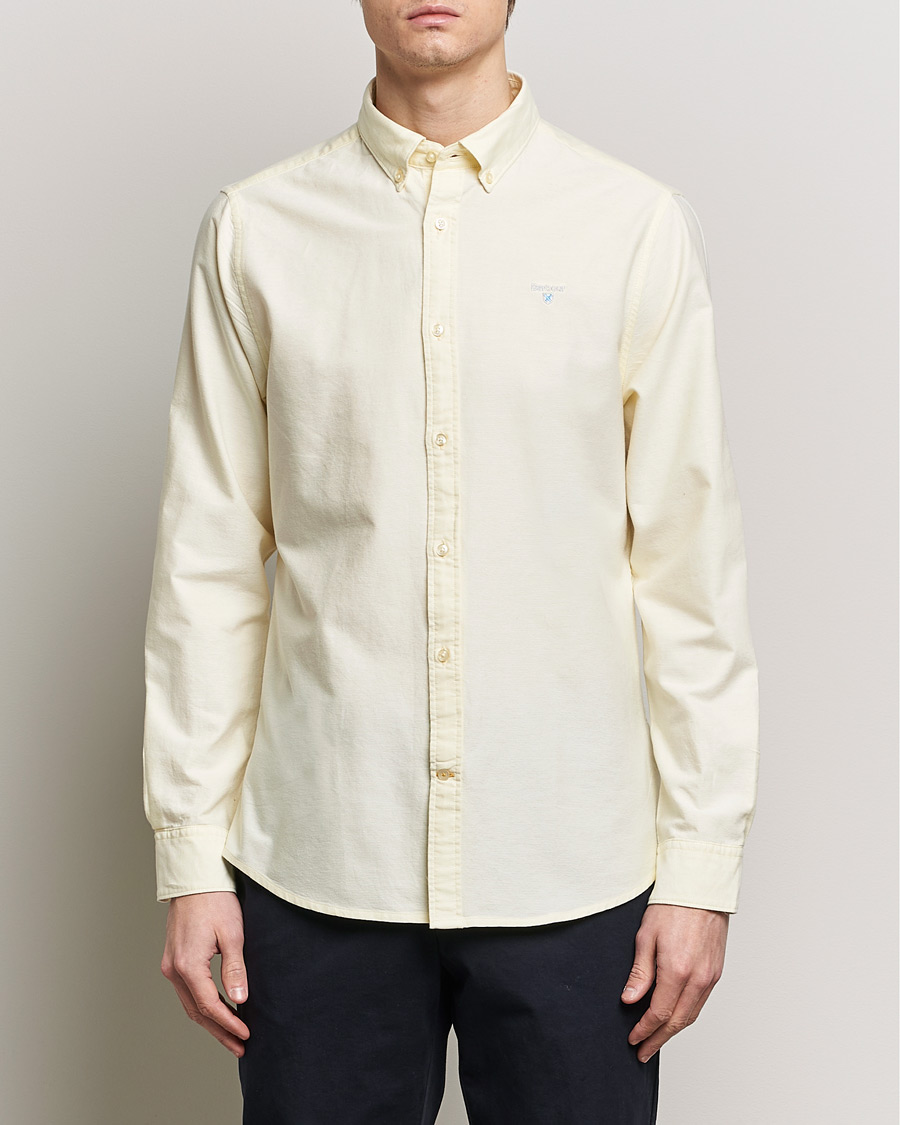 Herre | Lojalitetstilbud | Barbour Lifestyle | Tailored Fit Oxtown Shirt Lemon