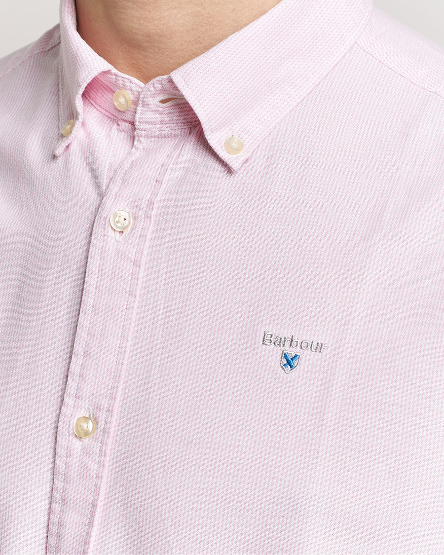 Herre | Skjorter | Barbour Lifestyle | Tailored Fit Striped Oxtown Shirt Pink