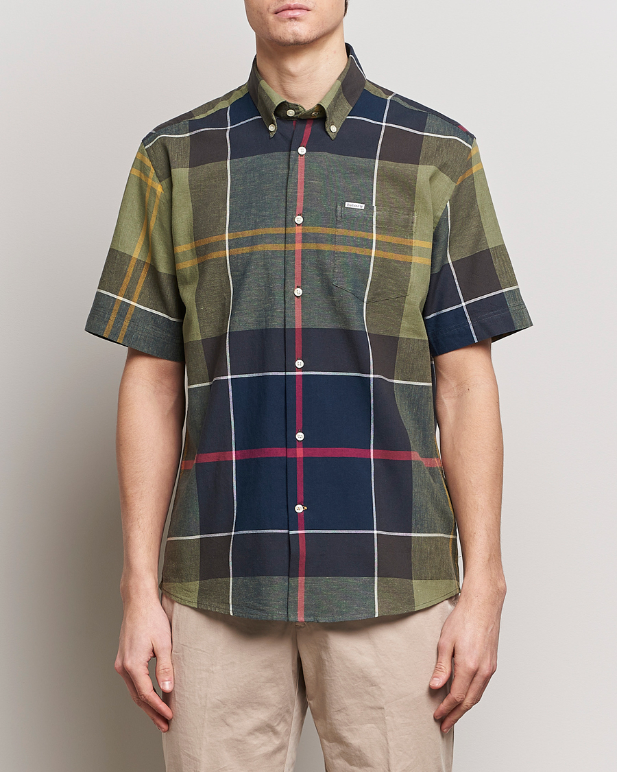 Herre | Kortermede skjorter | Barbour Lifestyle | Douglas Short Sleeve Regular Fit Tartan Shirt Classic