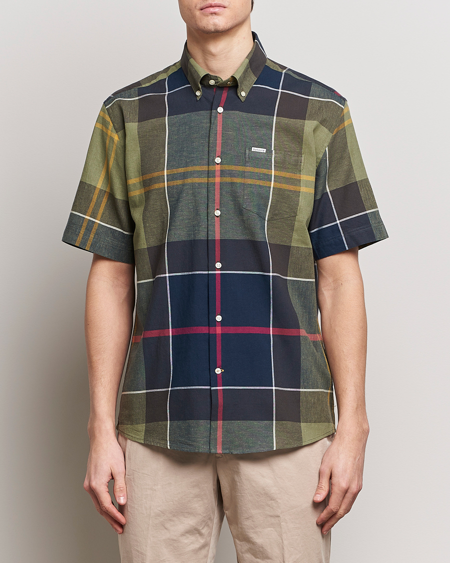 Herre | Barbour Lifestyle | Barbour Lifestyle | Douglas Short Sleeve Regular Fit Tartan Shirt Classic