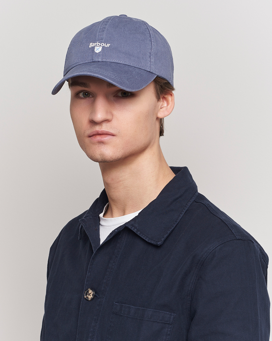 Herre | Assesoarer | Barbour Lifestyle | Cascade Sports Cap Washed Blue