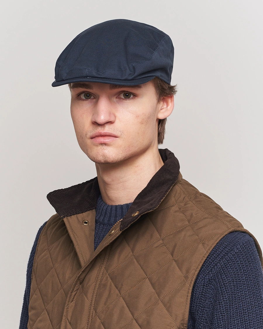 Herre | Assesoarer | Barbour Lifestyle | Finnean Cotton Cap Navy