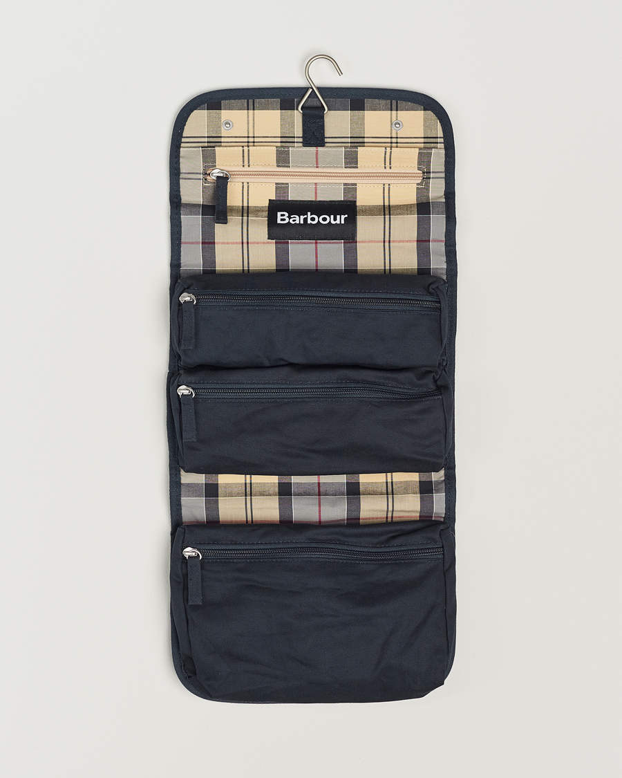 Herr |  | Barbour Lifestyle | Cascade Hanging Washbag Navy