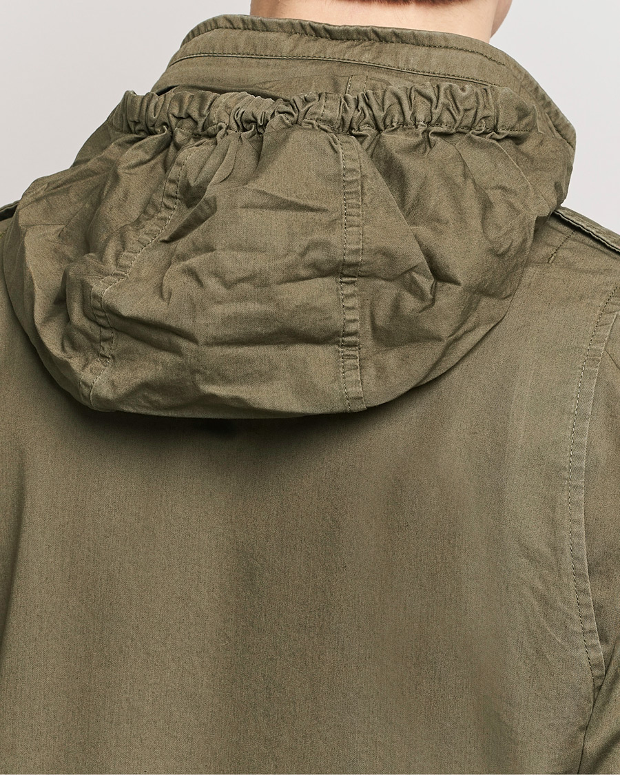 Herre | Jakker | Herno | Washed Cotton Field Jacket Military