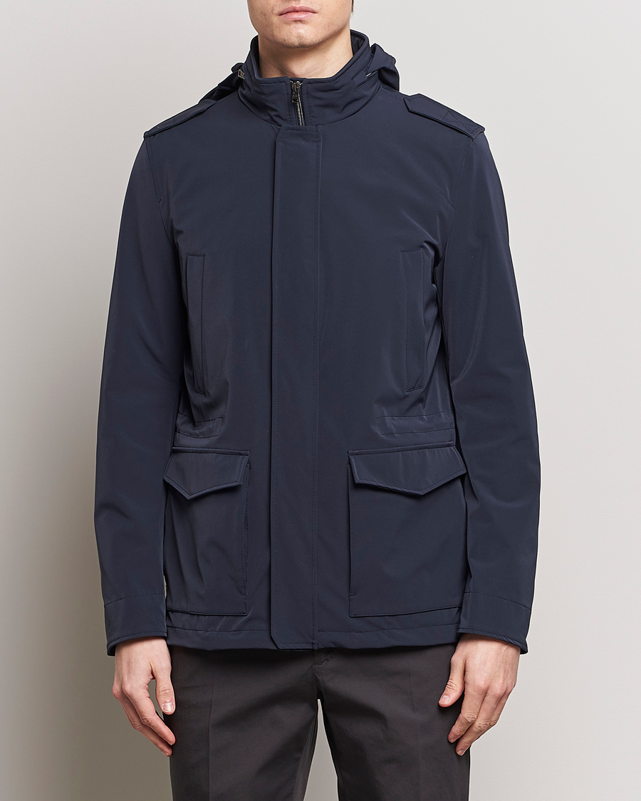 Herr |  | Herno | Field Jacket Navy